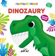 Dinozaury. Motoryka smyka. Autor: Benedetta Nigelli. Dadada.pl Okładka książki Dinozaury. Motoryka smyka