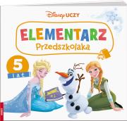 Okładka książki Disney Uczy. Kraina Lodu. Elementarz przedszkolaka 5 lat
