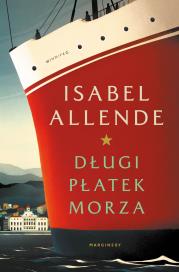 Długi płatek morza. Autor: Allende Isabel. Dadada.pl Okładka książki Długi płatek morza