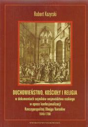 Okładka książki Duchowieństwo, kościoły i religia