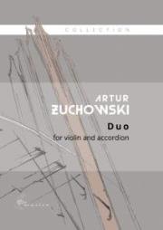 Duo na skrzypce i akordeon. Autor: Artur uchowski. Dadada.pl Okładka książki Duo na skrzypce i akordeon