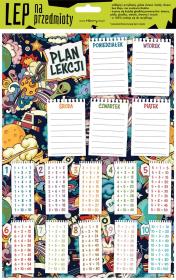 Opakowanie Elektrostatyczny plan lekcji A4 Kosmos