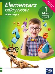 Elementarz odkrywców 1 Matemetyka Podr.cz.2 w.2020. Autor: Bielenica Krystyna, Bura Maria, Kwil Małgorzata. Dadada.pl Okładka książki Elementarz odkrywców 1 Matemetyka Podr.cz.2 w.2020