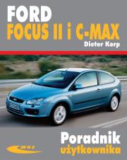 Ford Focus II i C-MAX. Autor: Korp Dieter. Dadada.pl Okładka książki Ford Focus II i C-MAX