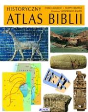 Historyczny Atlas Biblii. Autor: Enrico Galbiati, FILIPPO SERAFINI I GIACOMO PEREGO. Dadada.pl Okładka książki Historyczny Atlas Biblii