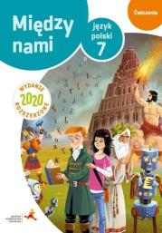 J. Polski SP 7 Między nami.Wersja B ćw. wyd.2020. Autor: A. Łuczak, E. Prylińska. Dadada.pl Okładka książki J. Polski SP 7 Między nami.Wersja B ćw. wyd.2020