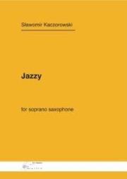 Jazzy na saksofon sopranowy. Autor: Sławomir Kaczorowski. Dadada.pl Okładka książki Jazzy na saksofon sopranowy