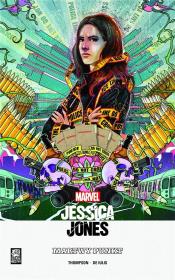 Jessica Jones. Martwy Punkt. Autor: Kelly Thompson. Dadada.pl Okładka książki Jessica Jones. Martwy Punkt