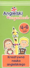 Okładka książki Kapitan Nauka Angielski w zagadkach 4-6 lat