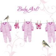 Opakowanie Karnet Swarovski kwadrat EE01 Narodziny śpioszki