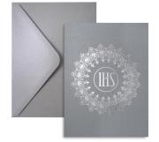 Opakowanie Kartka komunijna Hostia srebrna