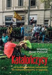 Katalończycy. Autor: Husar-Poliszuk Wioletta. Dadada.pl Okładka książki Katalończycy