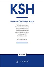Okładka książki Kodeks spółek handlowych oraz ustawy towarzyszące w8