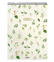 Opakowanie Kołoszkicownik A3/40K zioła pomarańczowe kwiatki