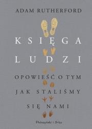 Księga ludzi DL. Autor: Adam Rutherford. Dadada.pl Okładka książki Księga ludzi DL
