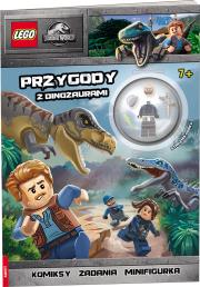 Okładka książki LEGO Jurassic World. Przygody z dinozaurami