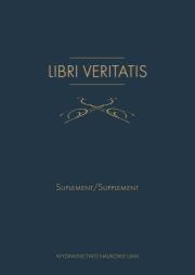 Okładka książki Libri Veritatis Atanazego Raczyńskiego / Von  Athanasius  Raczyński Suplement / Supplement