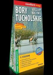 Mapa turystyczna Bory tucholskie 1:150000 wyd.2020. Autor: praca zbiorowa. Dadada.pl Okładka książki Mapa turystyczna Bory tucholskie 1:150000 wyd.2020