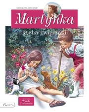 Martynka kocha zwierzaki. Autor: Gilbert Delahaye. Dadada.pl Okładka książki Martynka kocha zwierzaki