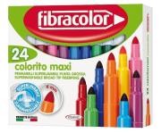Opakowanie Mazaki Colorito Maxi 24 kolory FIBRACOLOR