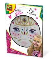 Opakowanie Modny brokatowy tatuaż - Księżniczka