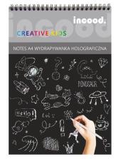 Opakowanie Notes wydrapywanka holograficzna A4