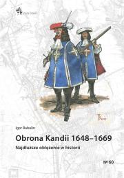 Okładka książki Obrona Kandii 1648-1669