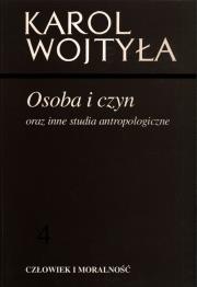 Osoba i czyn. Autor: Karol Wojtyła. Dadada.pl Okładka książki Osoba i czyn