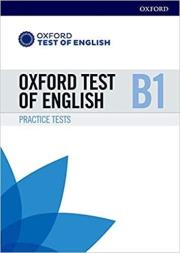 Okładka książki Oxford Test of English B1 Practice Tests