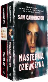 Pakiet Następna dziewczyna + Zła siostra. Autor: Sam Carrington. Dadada.pl Okładka książki Pakiet Następna dziewczyna + Zła siostra