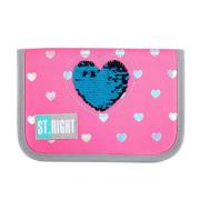 Opakowanie Piórnik dwuklapkowy bez wyposażenia PC3 CEKINOWE KOTY