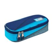 Opakowanie Piórnik saszetka usztywniona z wewnętrzną klapką PC2 Melanżowe paski