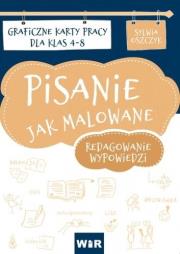 Pisanie jak malowane KP 4-8. Autor: Sylwia Oszczyk. Dadada.pl Okładka książki Pisanie jak malowane KP 4-8