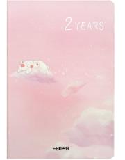 Opakowanie Planer wieloletni B6/128K Różowy