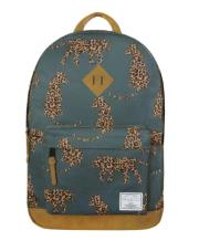 Opakowanie Plecak zielony Lamparty