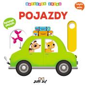Pojazdy. Motoryka smyka. Autor: Benedetta Nigelli. Dadada.pl Okładka książki Pojazdy. Motoryka smyka