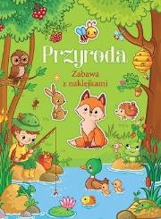 Okładka książki Przyroda. Zabawa z naklejkami