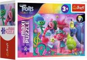 Opakowanie Puzzle 20 miniMaxi W muzycznym świecie Troli 4