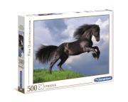 Opakowanie Puzzle 500 HQ Fresian Black Horse