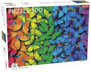 Opakowanie Puzzle 500 Rainbow Butterflies