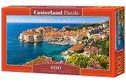 Puzzle 600 Panoramiczne:Dubrovnik, Croatia. Wydawca: Castorland. Dadada.pl Opakowanie Puzzle 600 Panoramiczne:Dubrovnik, Croatia