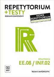 Okładka książki Repetytorium i testy egz.Technik informatyk