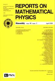 Okładka książki Report On Mathematical Physics 85/2 - Polska