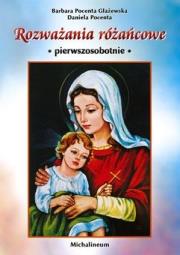 Rozważania różańcowe - pierwszosobotnie. Autor: Barbara Pocenta Głażewska, Daniela Pocenta. Dadada.pl Okładka książki Rozważania różańcowe - pierwszosobotnie