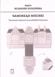 Samorząd miejski. Autor: Agata Nijander-Dudzińska. Dadada.pl Okładka książki Samorząd miejski