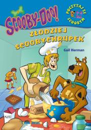 Scooby-Doo! Złodziej scoobichrupek. Autor: Herman Gail. Dadada.pl Okładka książki Scooby-Doo! Złodziej scoobichrupek