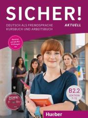Sicher! Aktuell B2.2 KB + AB + CD HUEBER. Autor: Dr. Michaela Perlmann-Balme, Schwalb Susanne. Dadada.pl Okładka książki Sicher! Aktuell B2.2 KB + AB + CD HUEBER