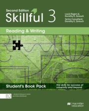 Skillful 2nd ed. 3 Reading & Writing SB +WB online. Autor: Ellen Kisslinger, Lida Baker, Louis Rogers. Dadada.pl Okładka książki Skillful 2nd ed. 3 Reading & Writing SB +WB online