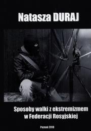 Okładka książki Sposoby walki z ekstremizmem w Federacji Rosyjskiej