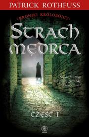 Strach mędrca T.1. Autor: Patrick Rothfuss. Dadada.pl Okładka książki Strach mędrca T.1